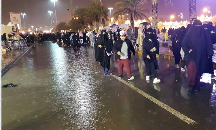 janadriyah festival,saudi,rain