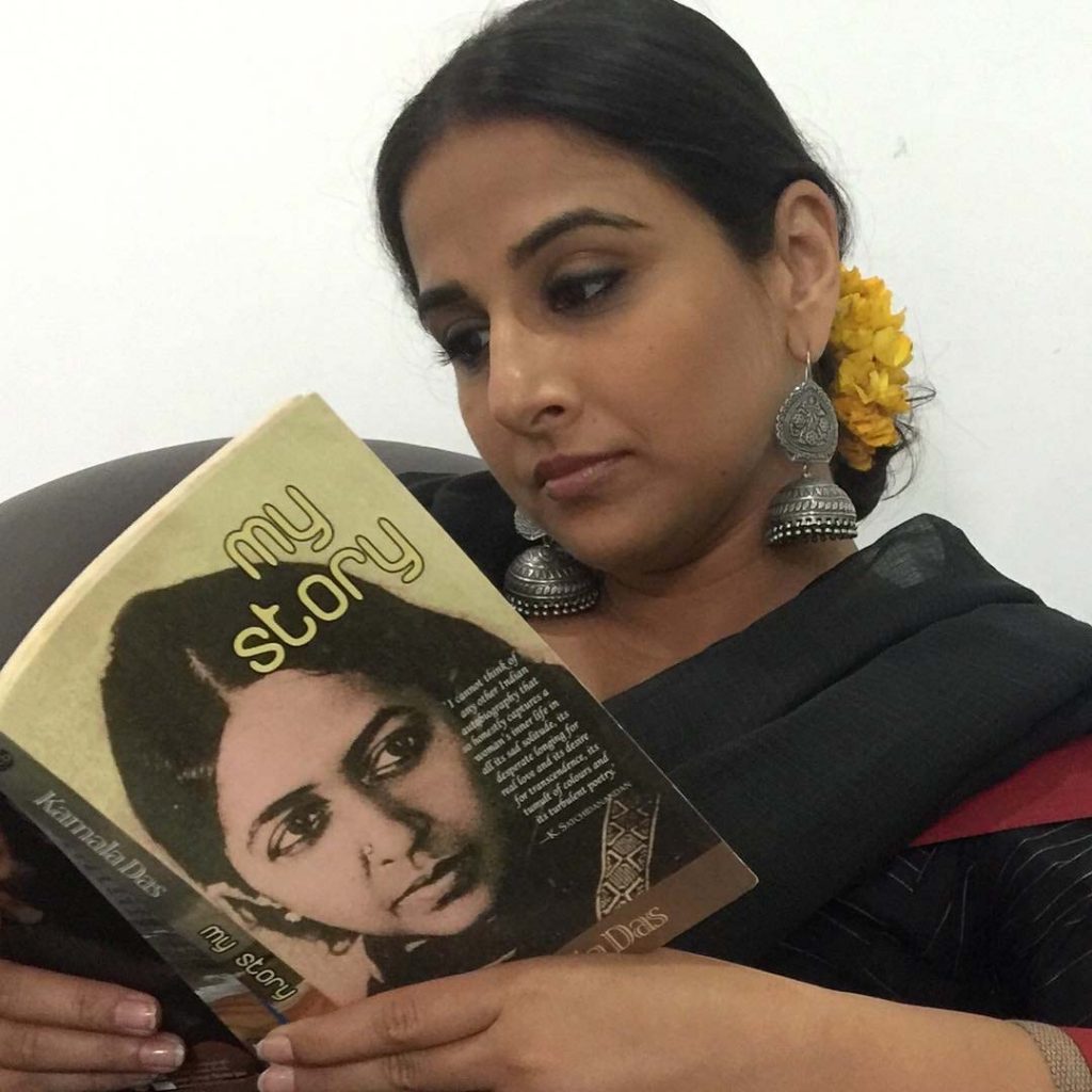Vidya Balan Reading Kamala Das's My Story