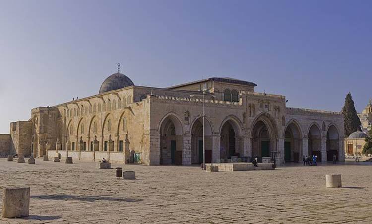 The Al-Aqsa mosque in the old city of Jerusalem. (Wikimedia Commons)