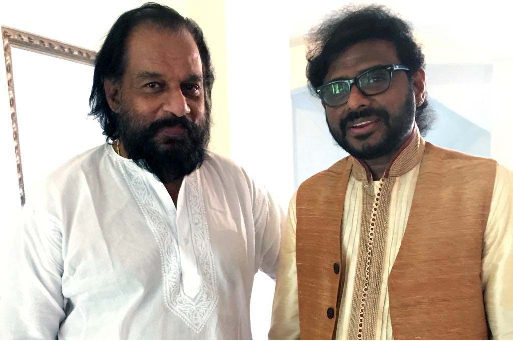 Ramesh Narayan with Yesudas 1
