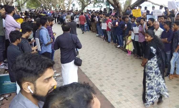 kathuva protest in kochi