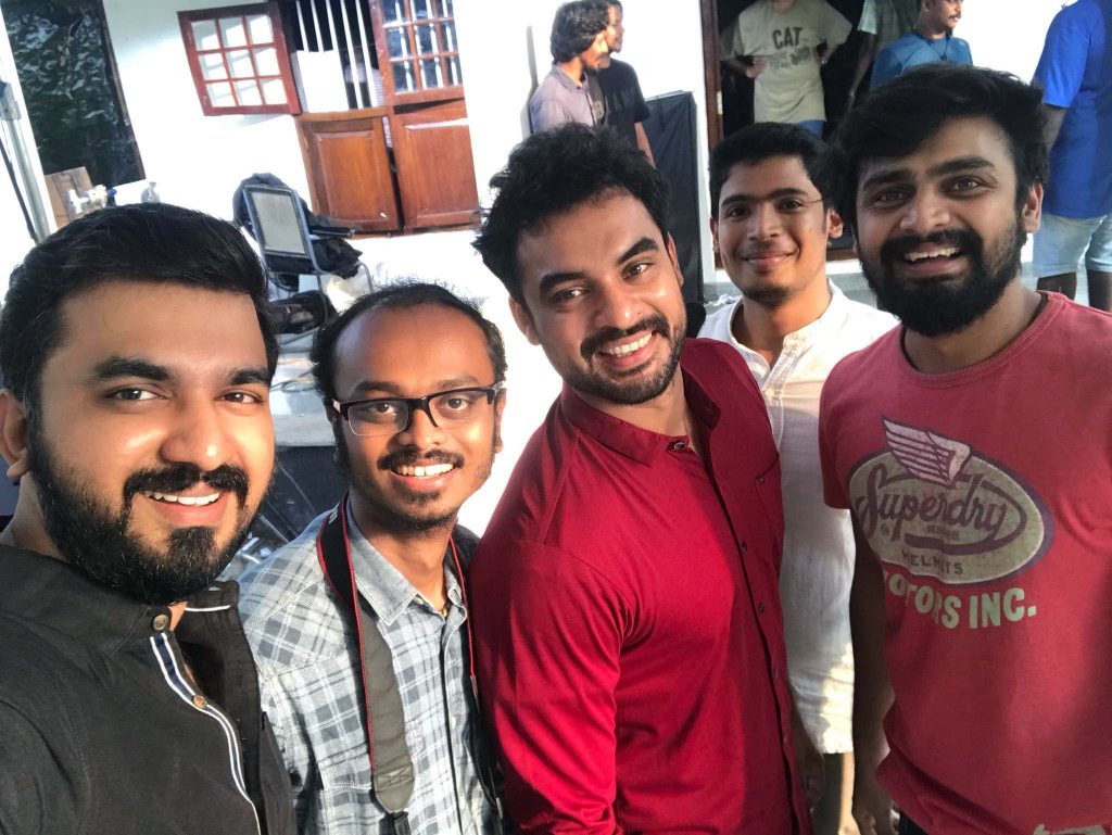 Kailas Menon with Tovino Thomas