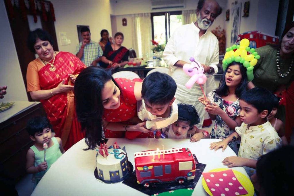 Rajnikanth Grandson Brithday 1