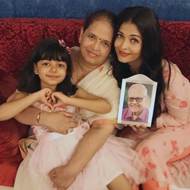 Aishwarya Rai Bachchan on Fathers Day