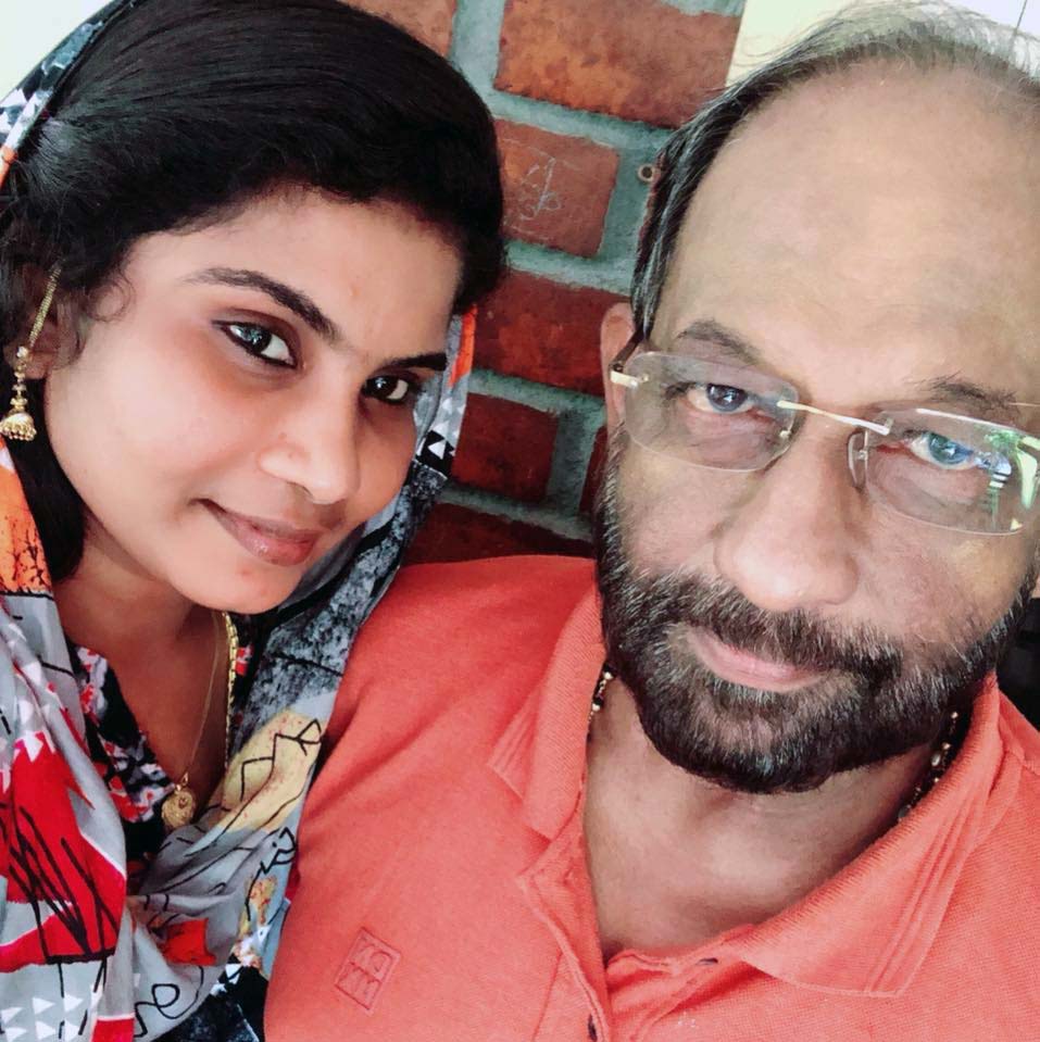 Haseena Suneer and Nedumudi Venu