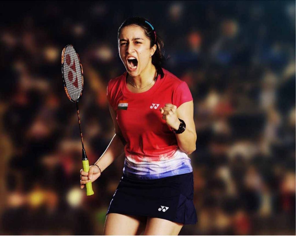 Shradha Kapoor as Saina Nehwal