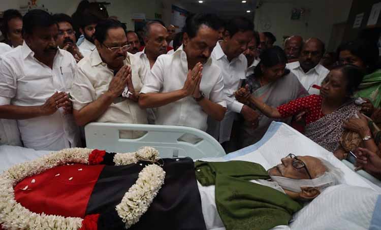 anbazhagan, dmk, dmk leader, anbazhagan death, indian express news, chennai news, tamil nadu news, stalin