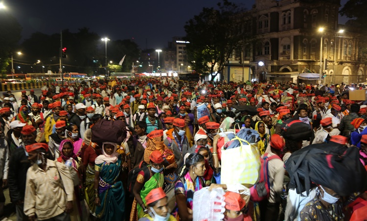 sharad pawar, കർഷകർ, Mumbai farmers, കർഷക മാർച്ച്, Mumbai Farmers march, മുംബൈ കർഷകർ, farm bills, farm laws, farmers protest, ഐഇ മലയാളം, ie malayalam